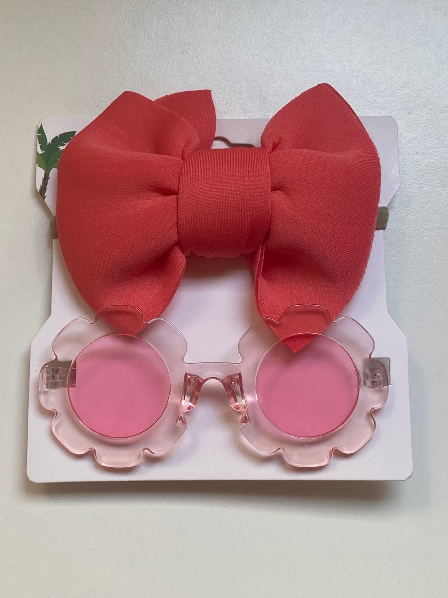 Set de gafas y venda para niñas 0-4y