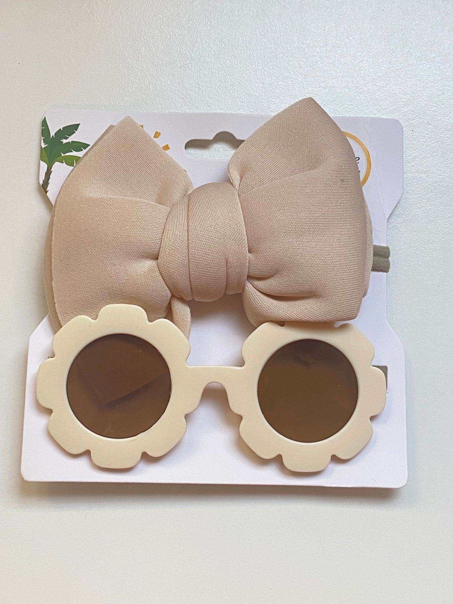 Set de gafas y venda para niñas 0-4y