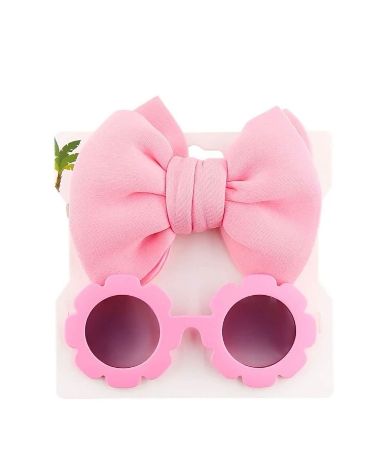 Set de gafas y venda para niñas 0-4y