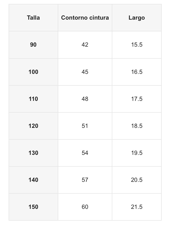 4 interiores size 140 (9-10 años)