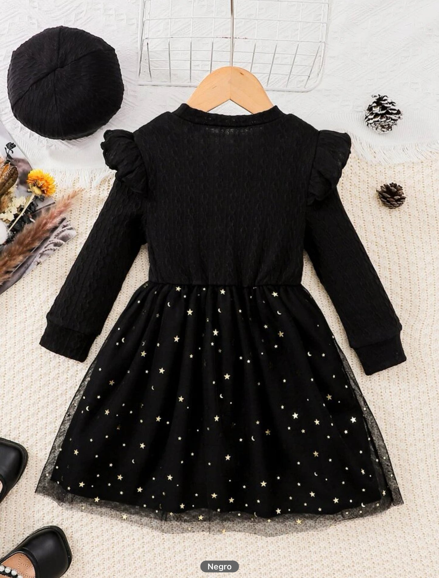 Vestido con gorro sizes 4y / 5y