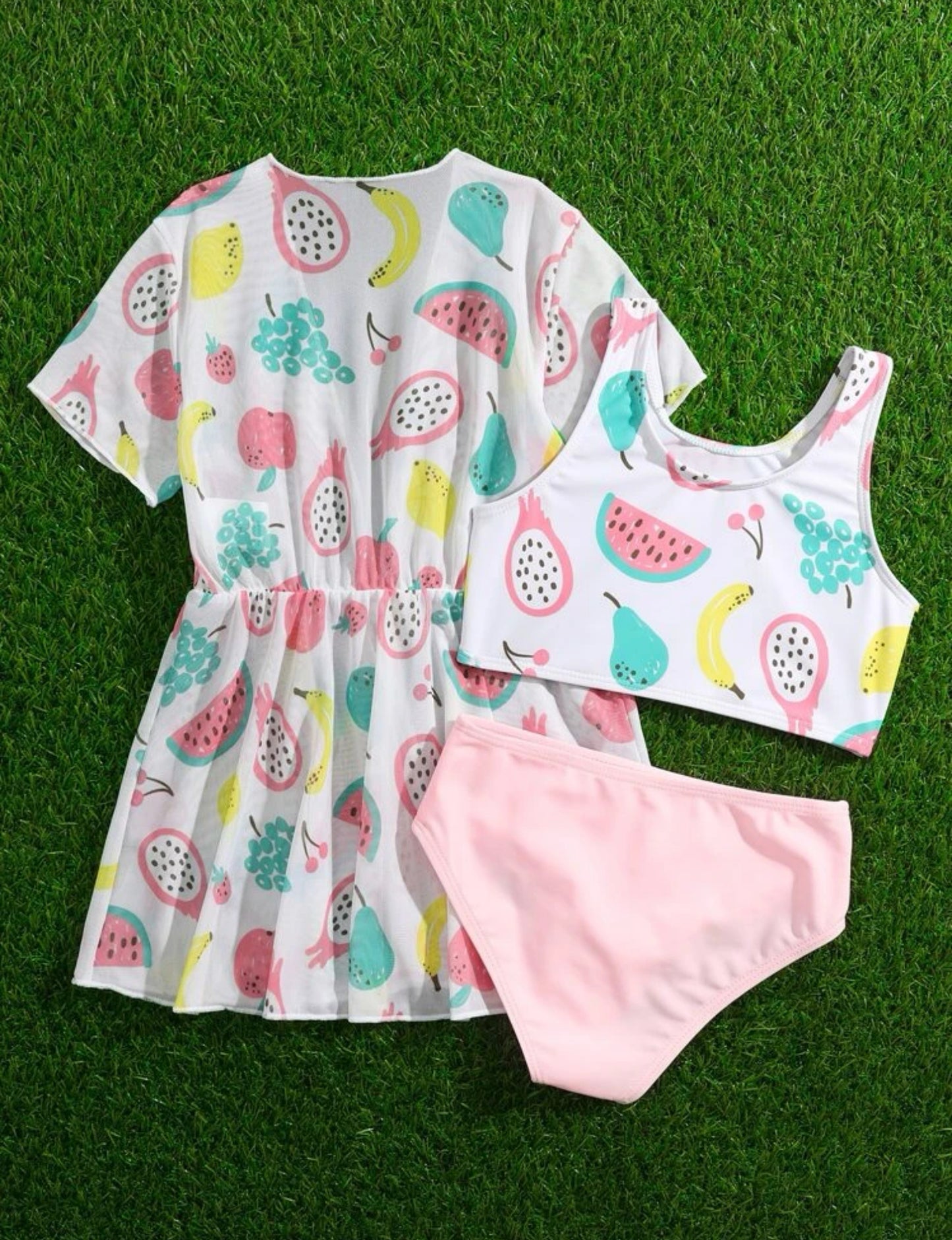 Traje de baño 3pcs Size 6y