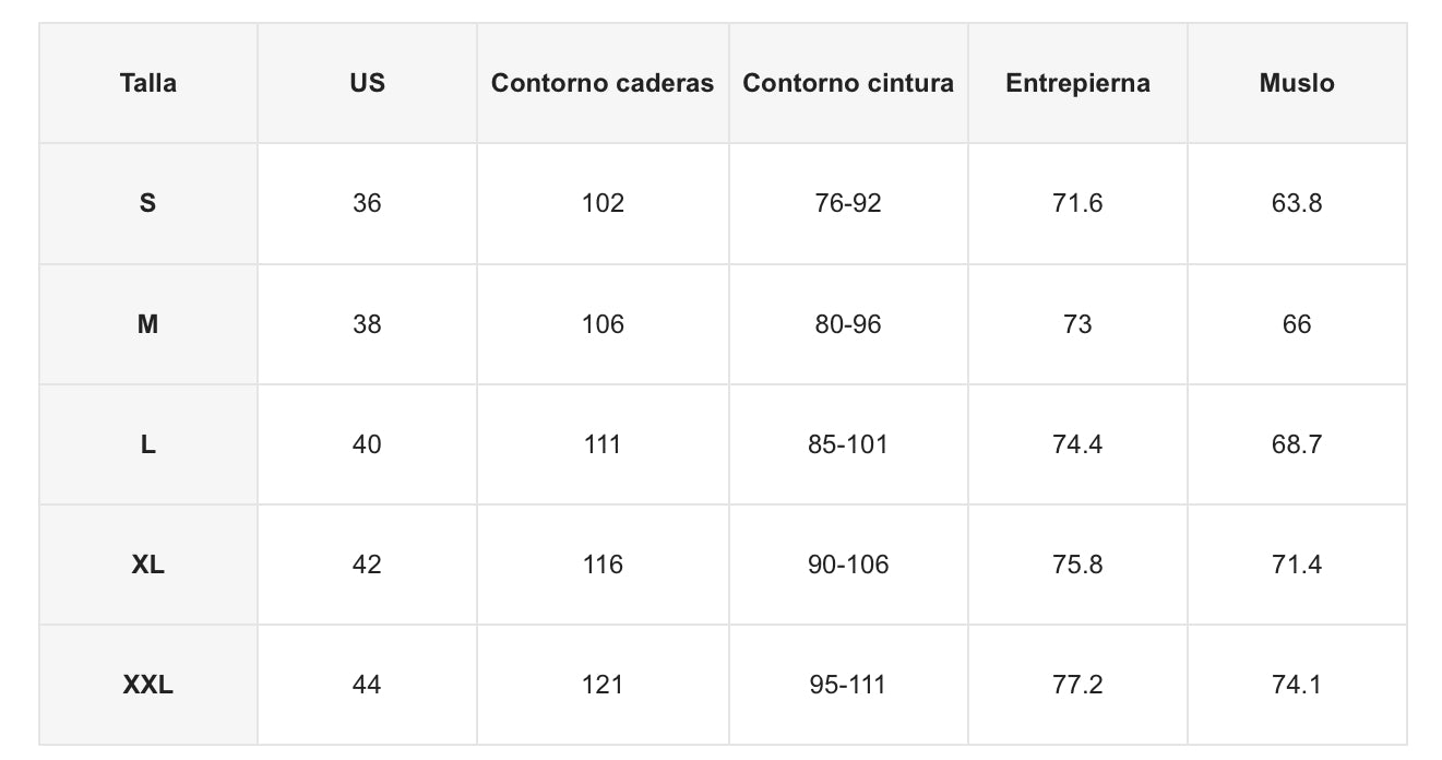 Pantalón Sizes S y M